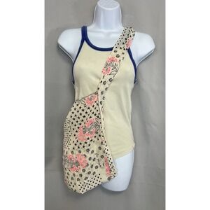 Free People Floral Bag / We The Free Tank Top Sz Small Women's‎
